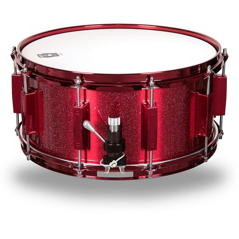 WFLIII Drums Signature Metal Snare Drum with Red Hardware 14 x 6.5 in. Rockin' Red