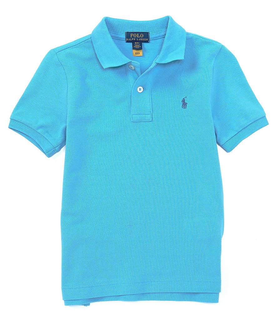 Nautica Big Boys 8-20 Short-Sleeve Vertical Logo Polo