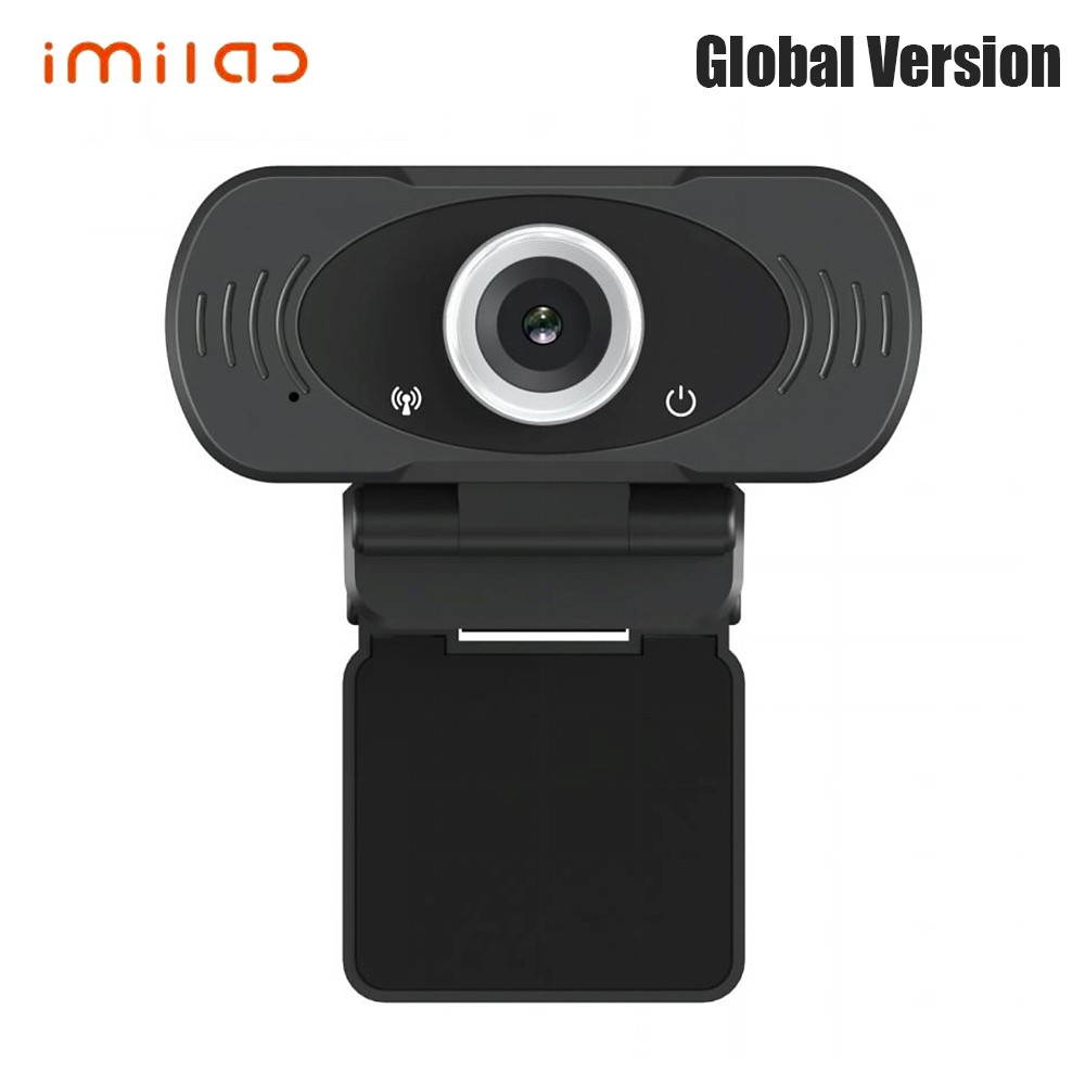Global Version Xiaomi Mi IMILAB Webcam Full HD 1080P Video Call Web Cam With Mic Plug and Play USB Laptop Notebook Monitor Web Camera with Tripod