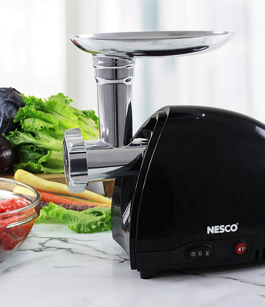 Nesco 1-Speed Black Residential Electric Meat Grinder