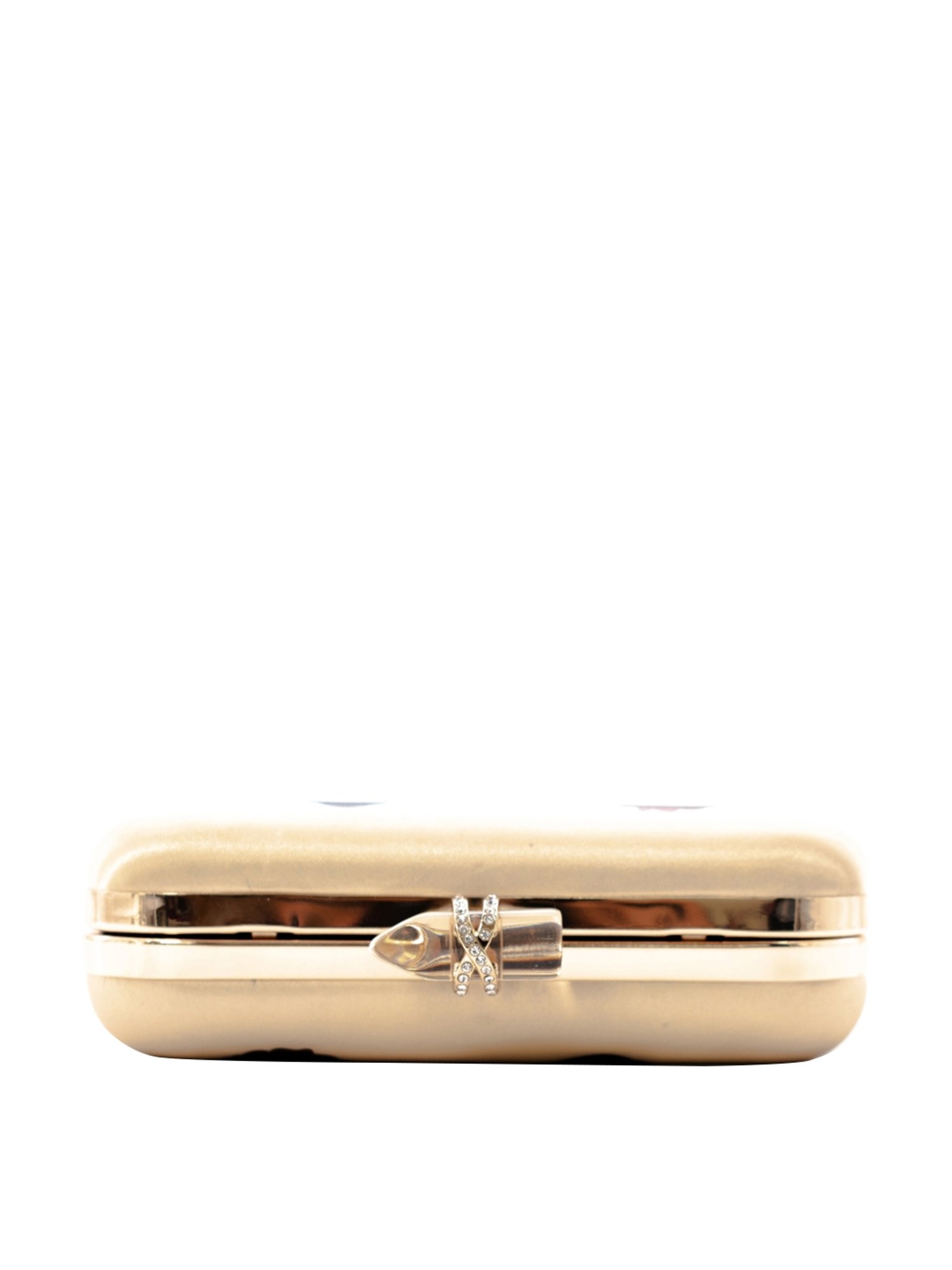 Sugarcrush Golden Satin Clutch
