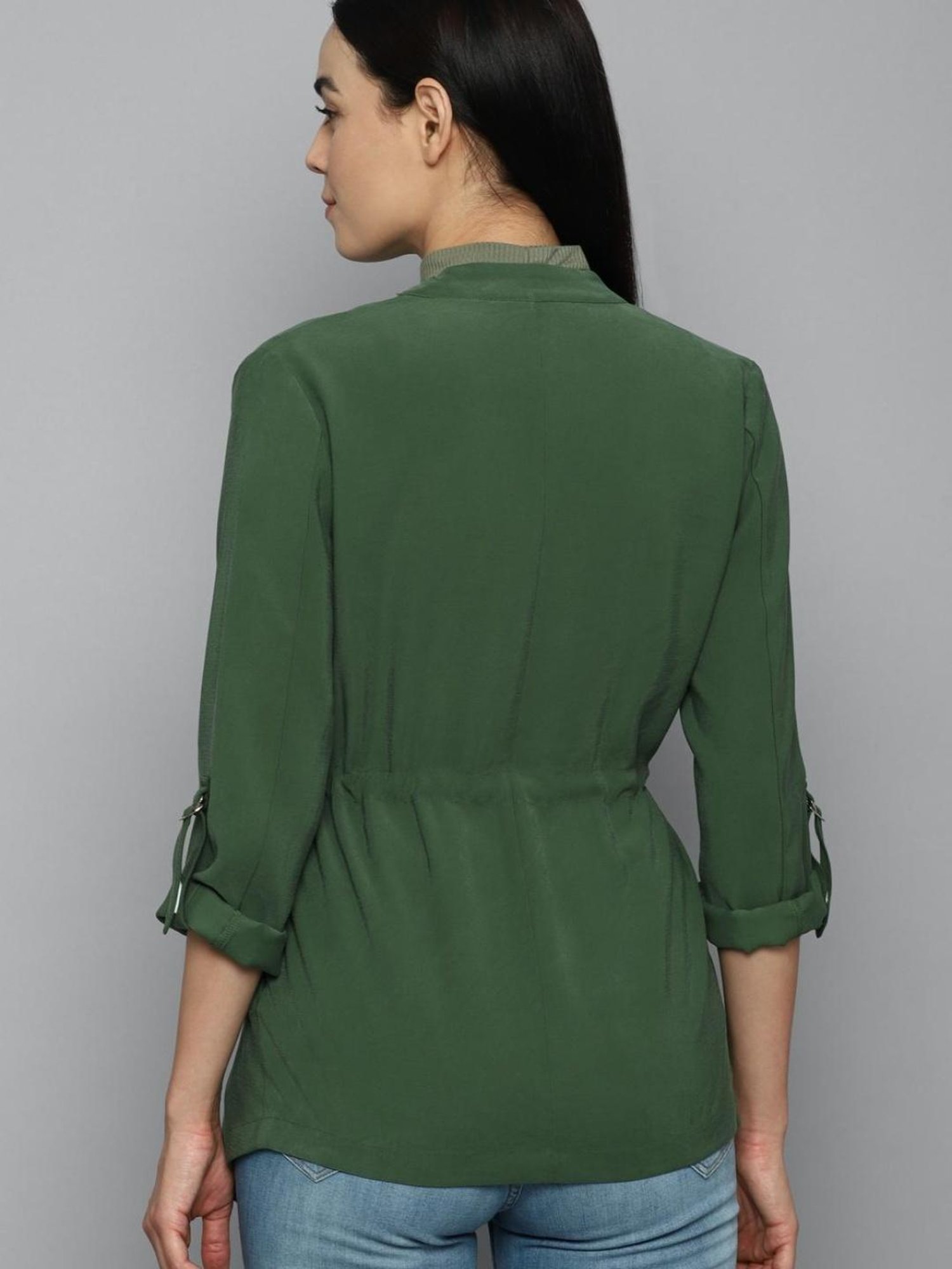 Allen Solly Green Shrug