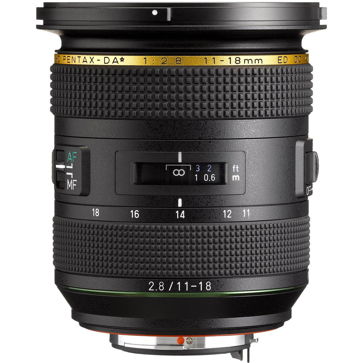 Pentax HD DA* 11-18mm f/2.8 ED DC AW Zoom Lens