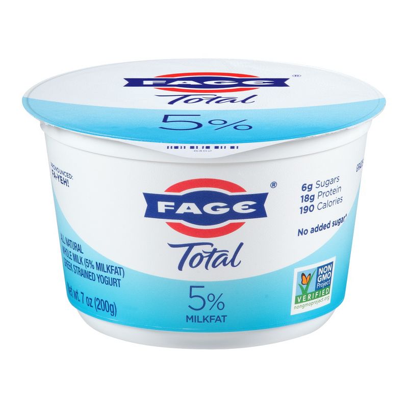 FAGE Total 5% Milkfat Plain Greek Yogurt - 7oz
