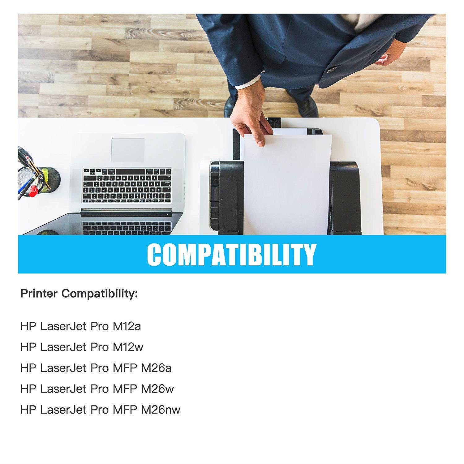 DIGITONER High Yield Toner Cartridge Compatible with HP CF279A Laserjet Pro M12a/19PPM/M12w/19PPM/MFP M26a/18PPM/MFP M26nw/18PPM [2 Pack]