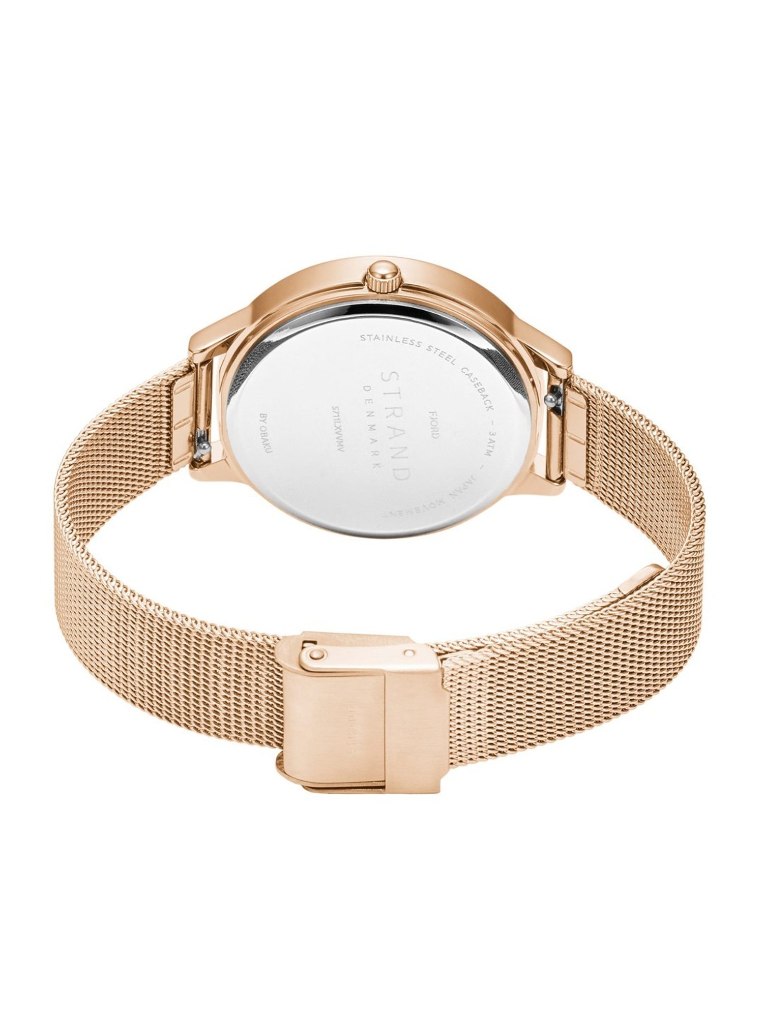 STRAND by Obaku S711LXVVMV Fjord Analog Watch for Women
