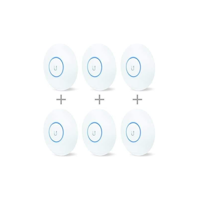 UniFi AC Lite AP - Wireless Access Point - 802.11 B/A/G/n/AC (UAPACLITEUS) 6-Pack Bundle