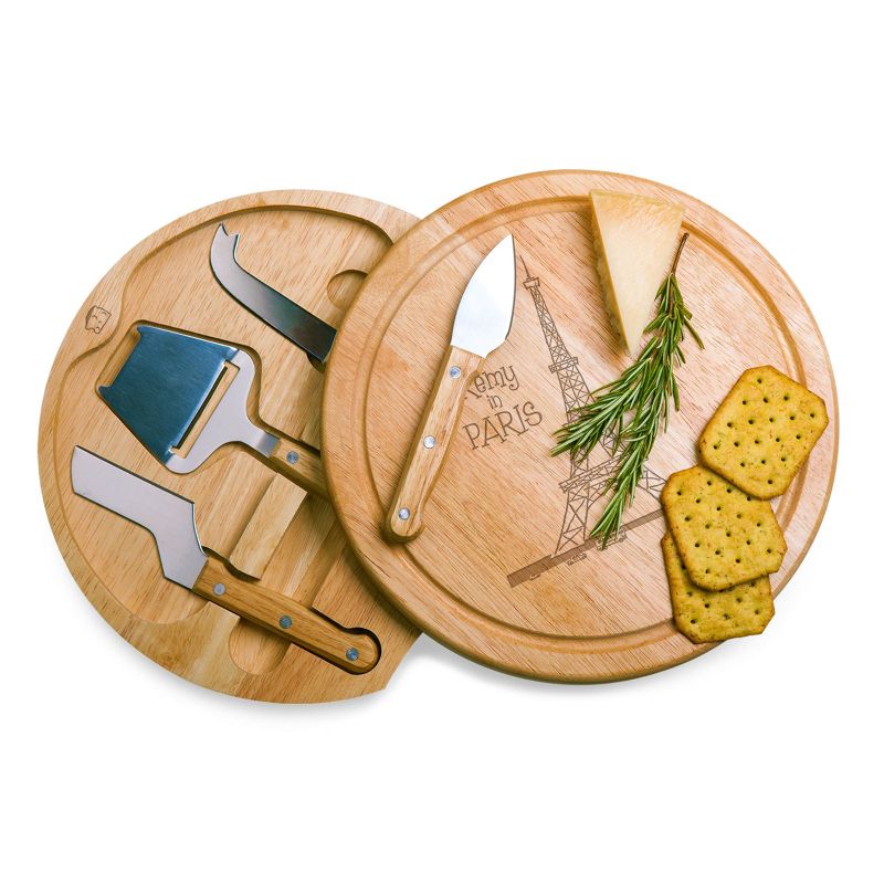Disney Ratatouille Circo Wood Cheese Board with Tool Set by Picnic Time