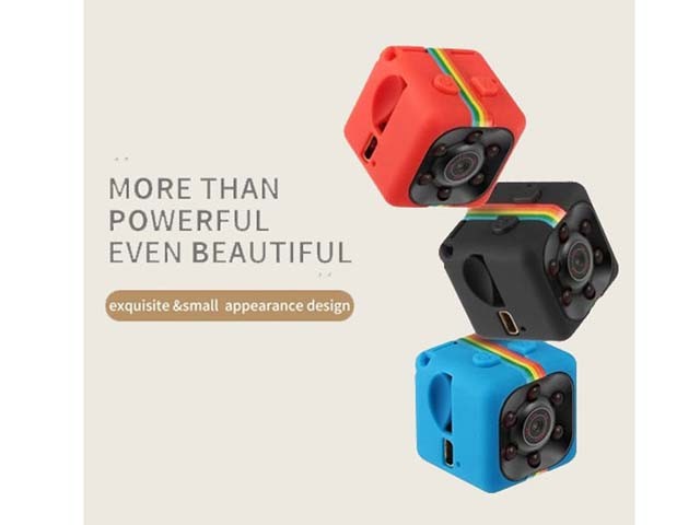 Mini DV SQ11 HD 1080P 720P Spy Voice Video Recorder Infrared Night Vision Digital Small Cam Hidden Camcorder Black