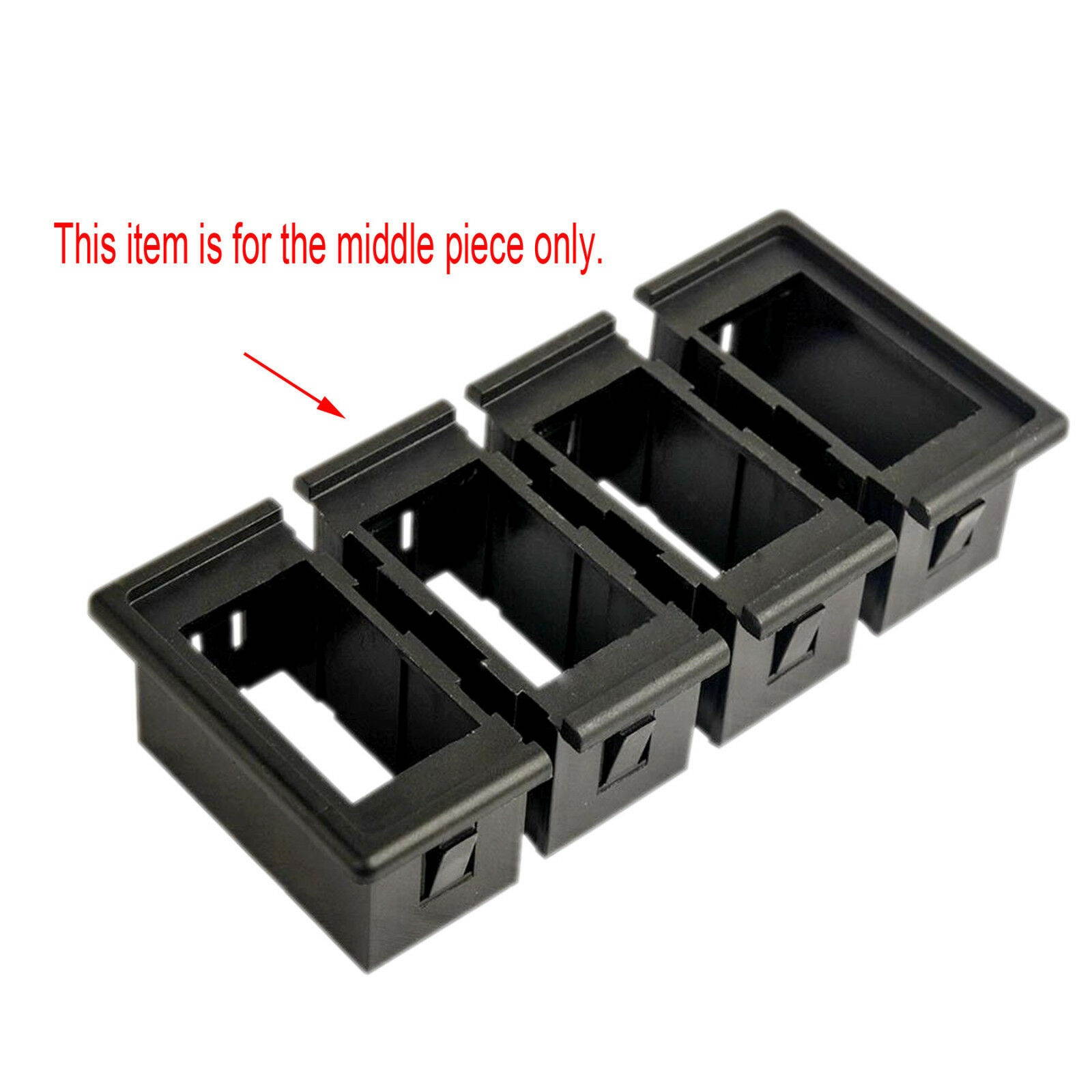Middle PCS Car Rocker Switch Clip Panel Patrol Holder Housing ARB Carling Style