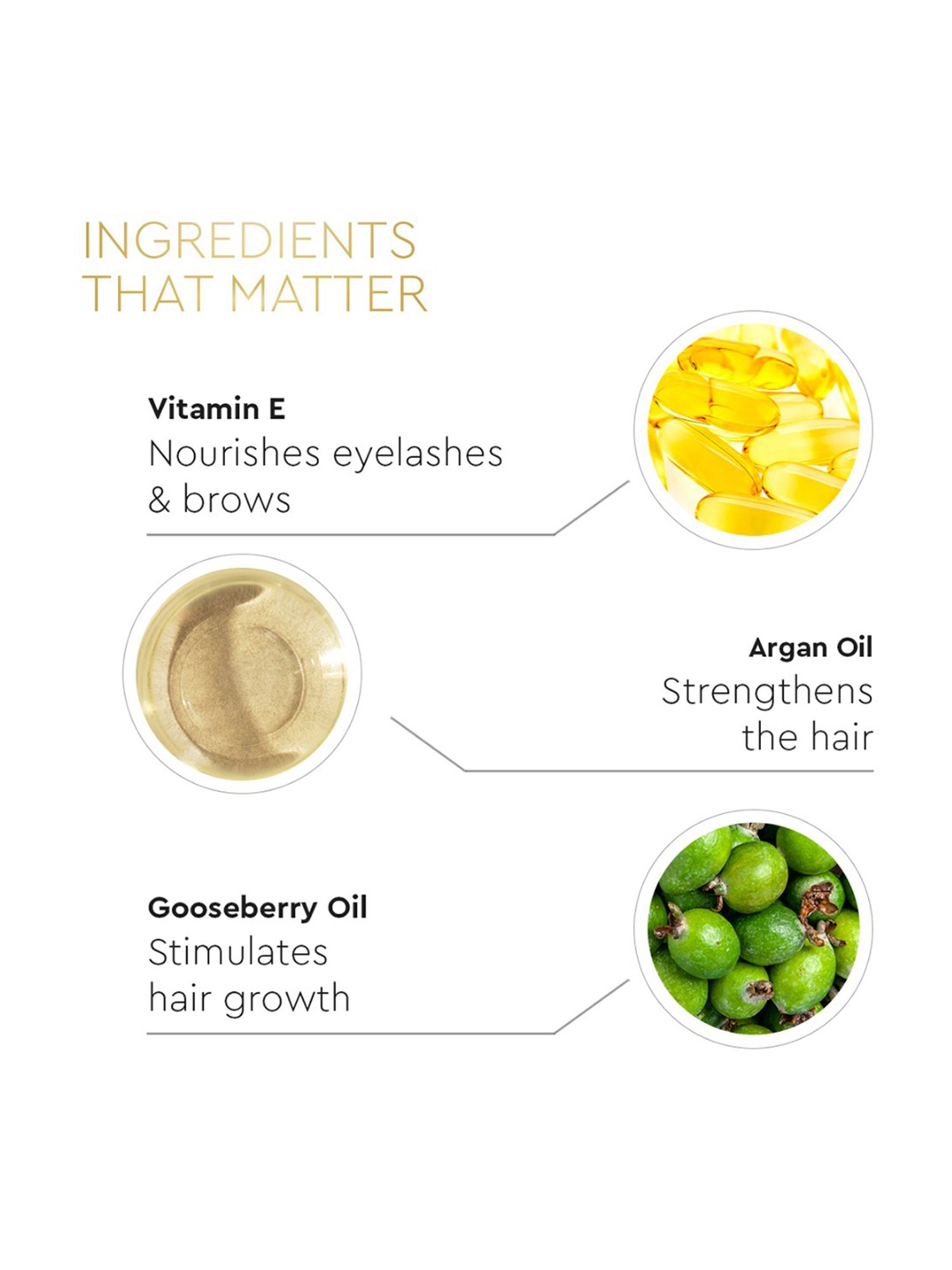 Bella Vita Organic Grow Brow Eyebrows & Eyelash Hair Growth & Volume Oil - 12 ml