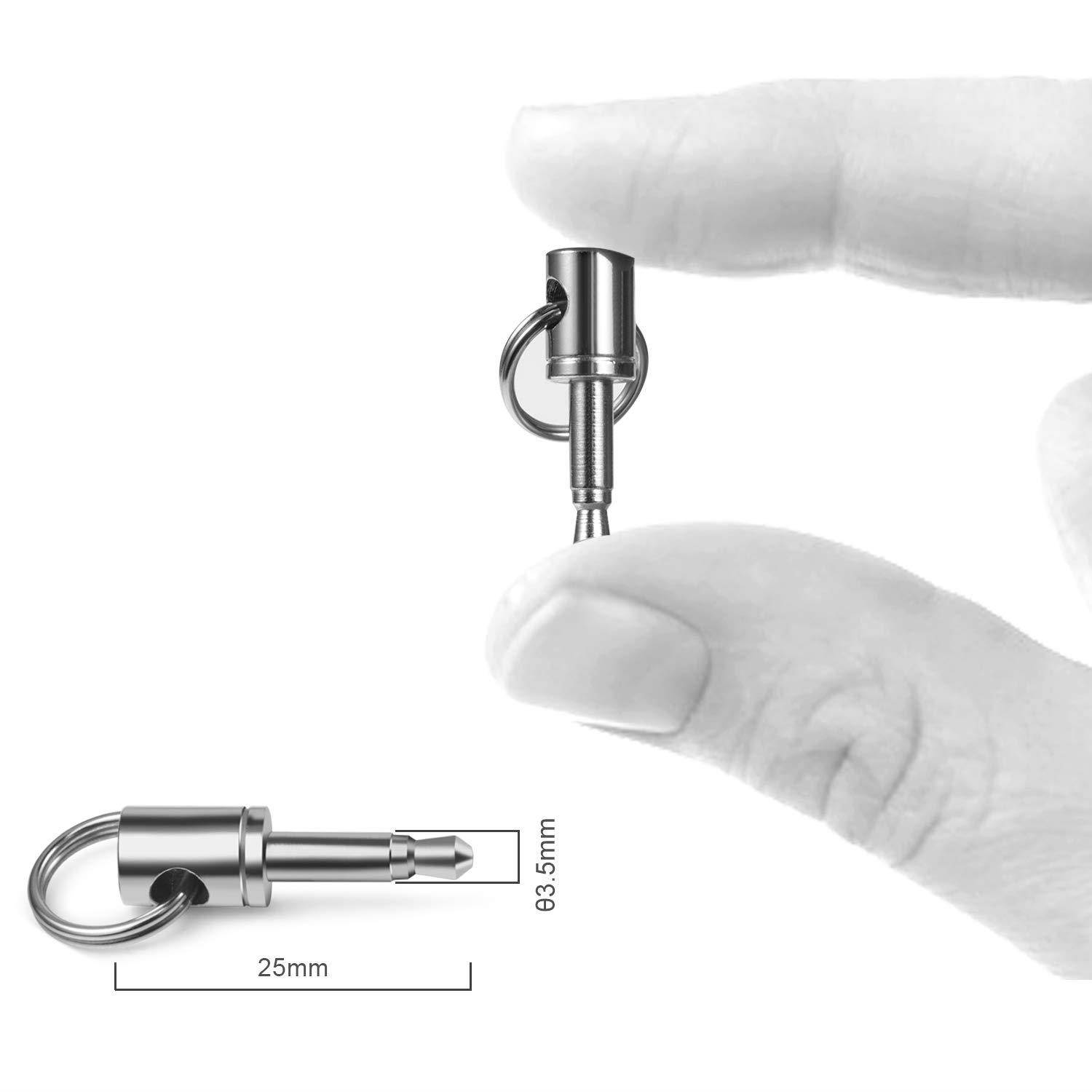 KiWiBiRD -Adapter Holder, Compatible with USB Type-C  Earphone Extension for Google 2/2XL, Moto Z/Z2