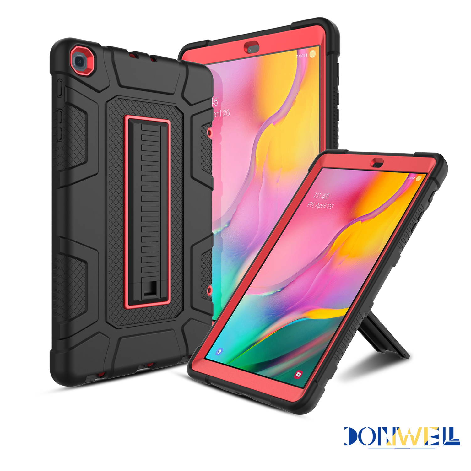 Donwell For Samsung Galaxy Tab A 10.1" 2019 SM-T510 Shockproof Tablet Stand Case Cover