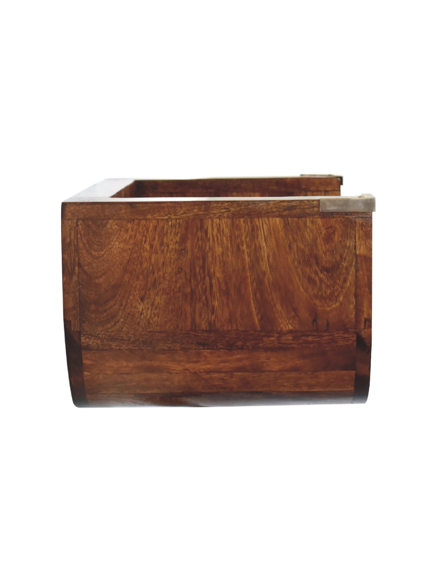 Sleepyhead Ally Teak Brown Sheesham Wood Bedside Table