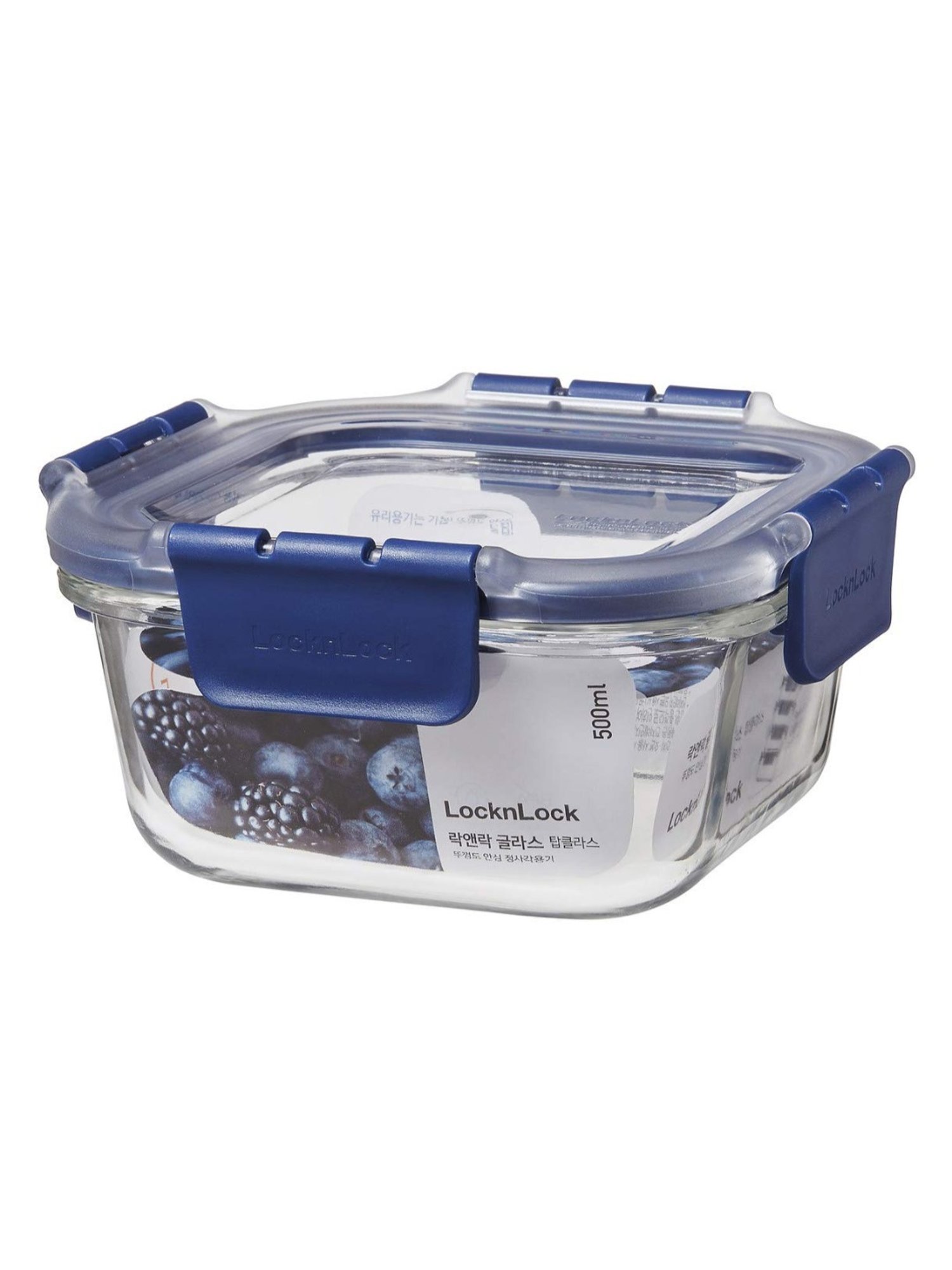 Lock & Lock Transparent Glass Airtight Containers With Lid