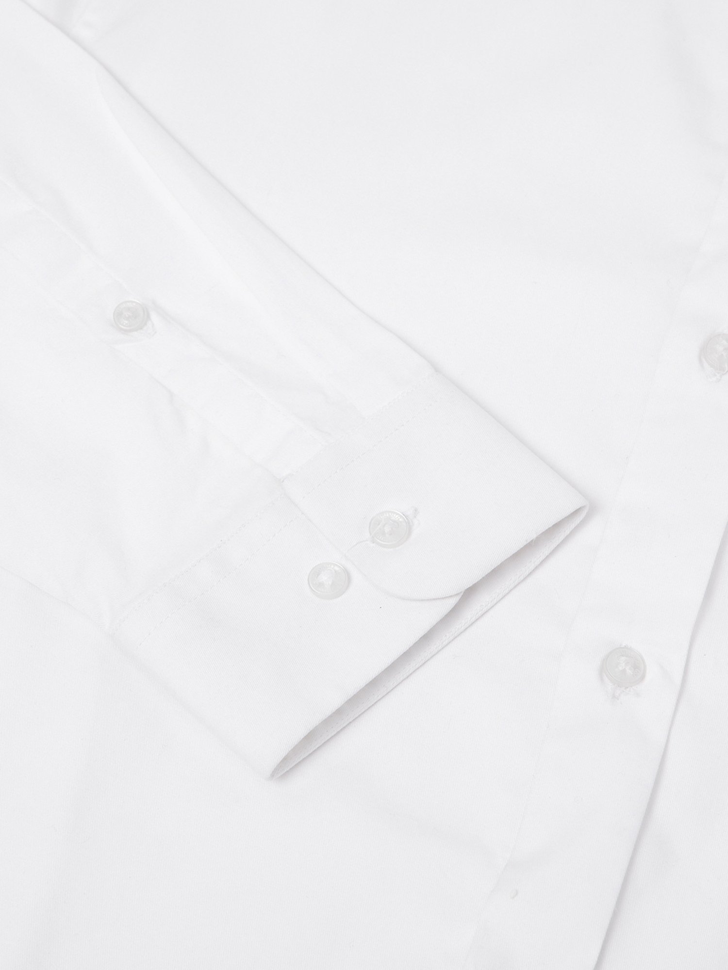 SUBTRACT White Slim Fit Shirt