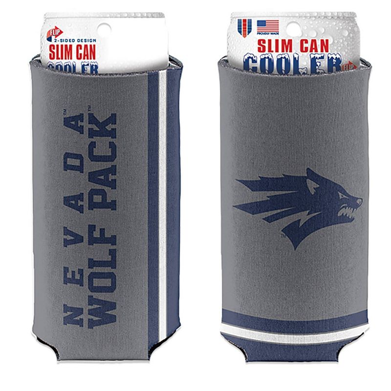 NCAA Nevada Wolf Pack Slim Can Cooler