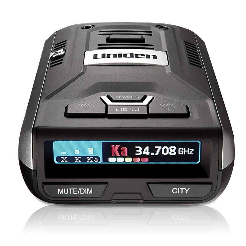R1 Extreme Long Range Radar Laser Detector 360 Degree DSP Voice Alert Silver