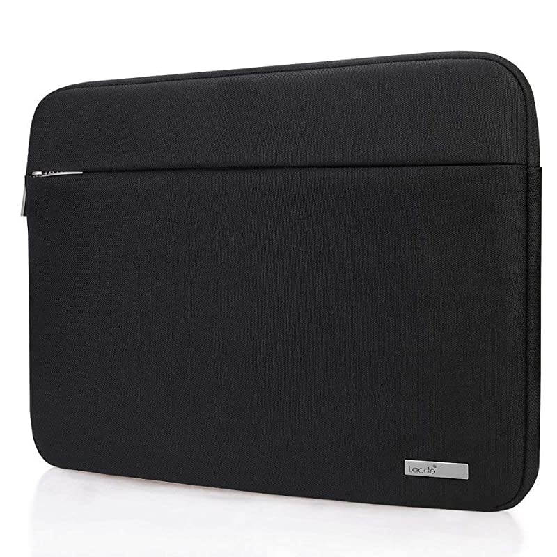 156 Inch Laptop Sleeve Computer Case for 156 Acer AspirePredator Asus TUF FX505DT Lenovo Ideapad 330 Dell Inspiron ASUS ZenBookVivoBook HP Pavilion Chromebook Notebook Bag Black