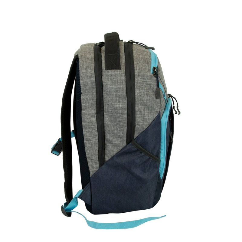 Bondka Sport 19" Blaze 2.0 Backpack - Mint/Heather Gray/Heather Blue