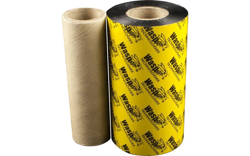 Wasp Wax Resin Black Ribbon - Thermal Transfer - Black