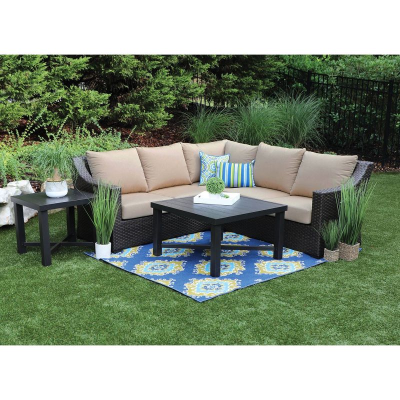 Birch 5pc Sunbrella Sectional Set Tan - Canopy Home and Garden