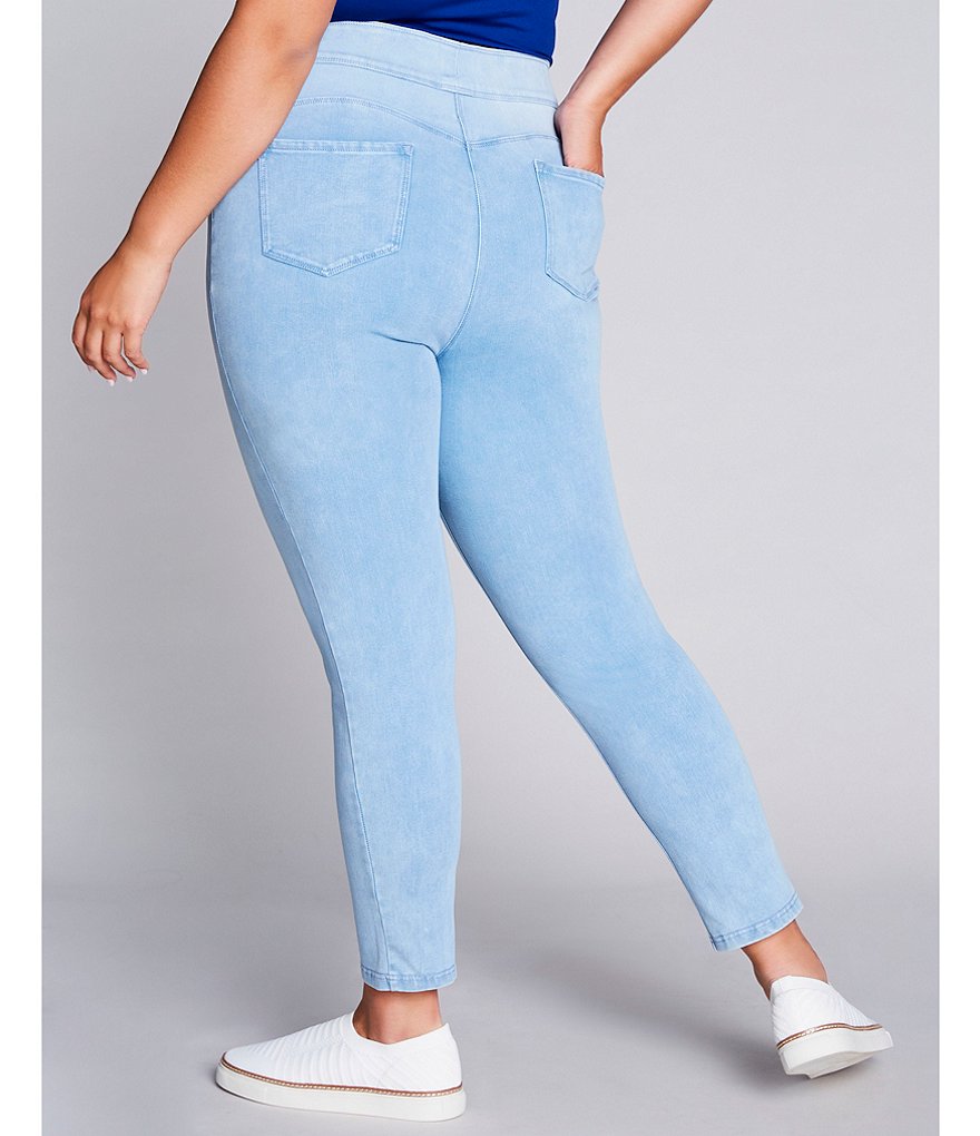 Westbound Plus Size the HIGH RISE fit Denim Skinny Cropped Pants