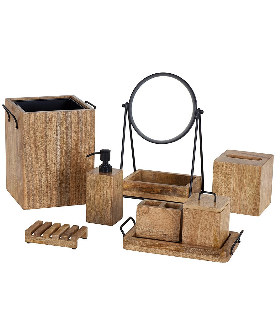 Oscar/Oliver Mason Wooden Covered & Handled Jar