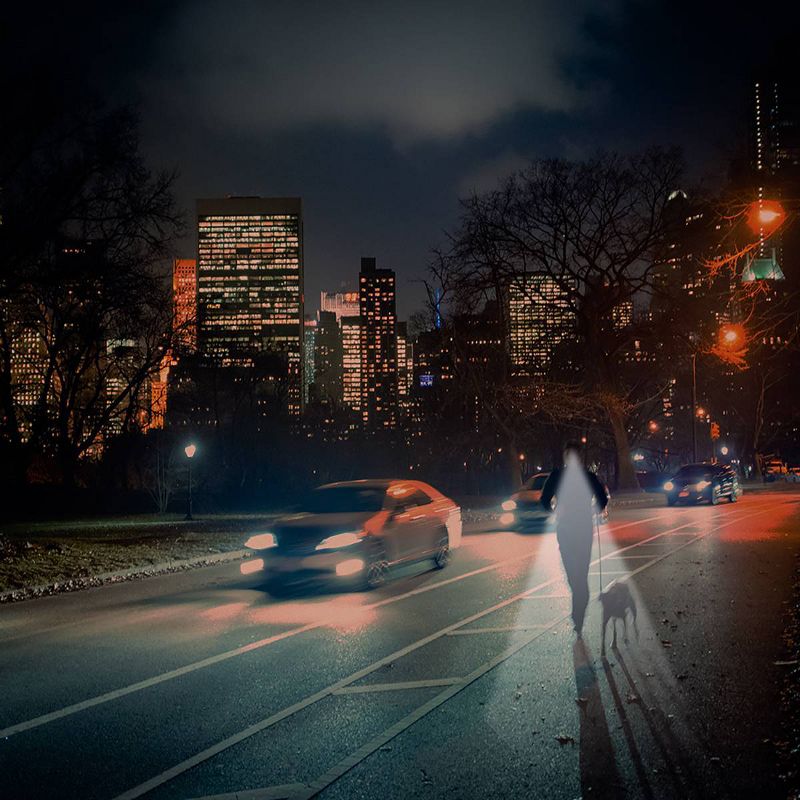 POWERCAP Adult 4 LED Compression Fleece Cap - Navy