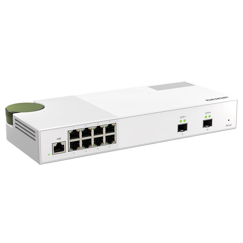QNAP QSW-M2108-2S 10-Port Managed Switch w/ 10GbE SFP+ Ports