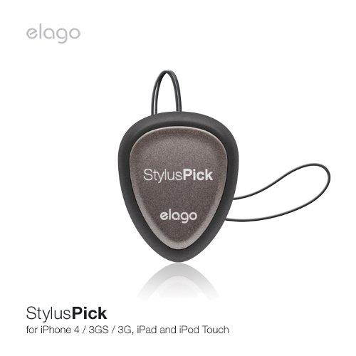 elago Stylus Multi-use Guitar Pick with micro-fiber pad for iPhone, iPad and iPod Touch,Galaxy Tab