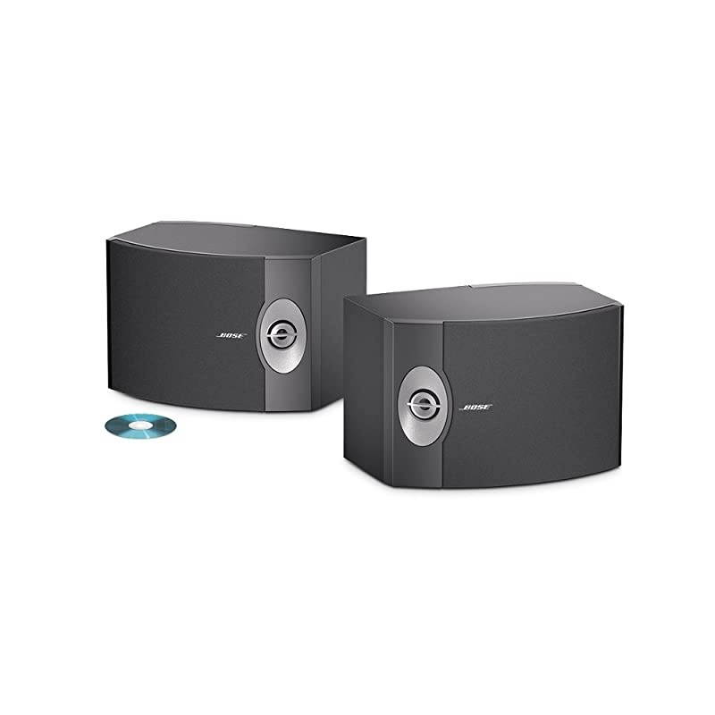301-V Stereo Loudspeakers (Pair, Black)