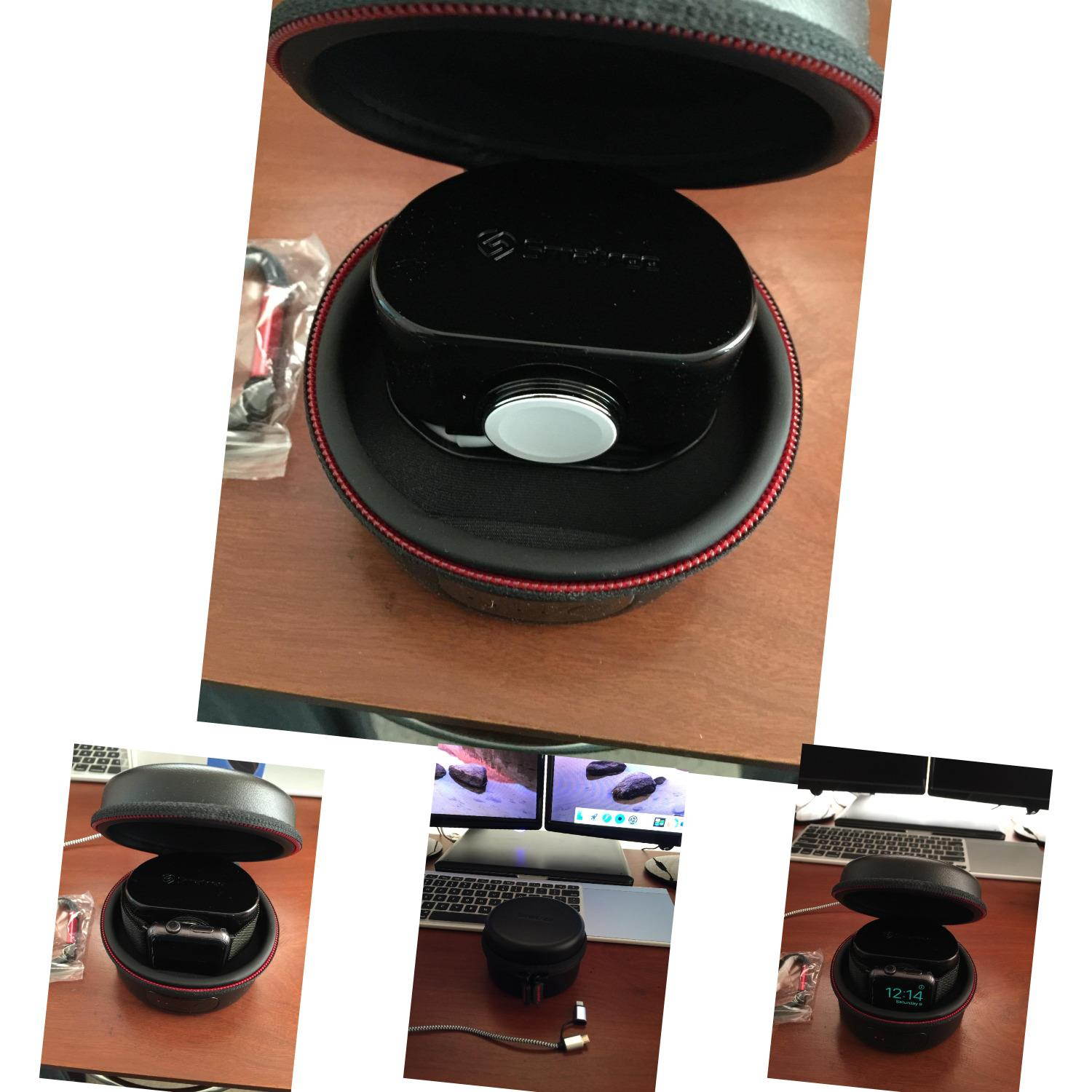 Smatree Charging Case for Apple Watch Series 1, Series 2, Series 3, Series 4 ...