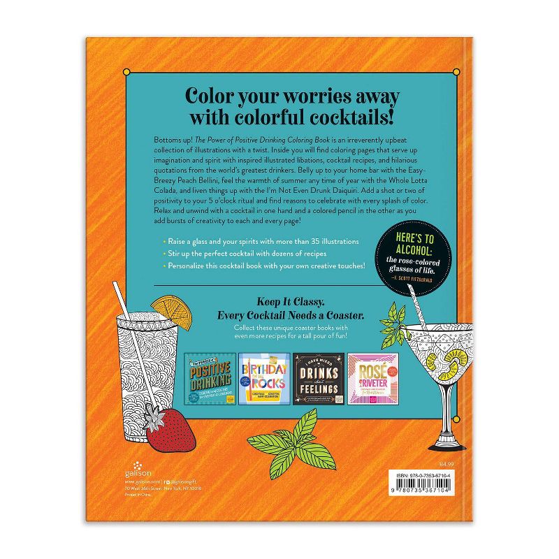 Positive Drinking Coloring Book