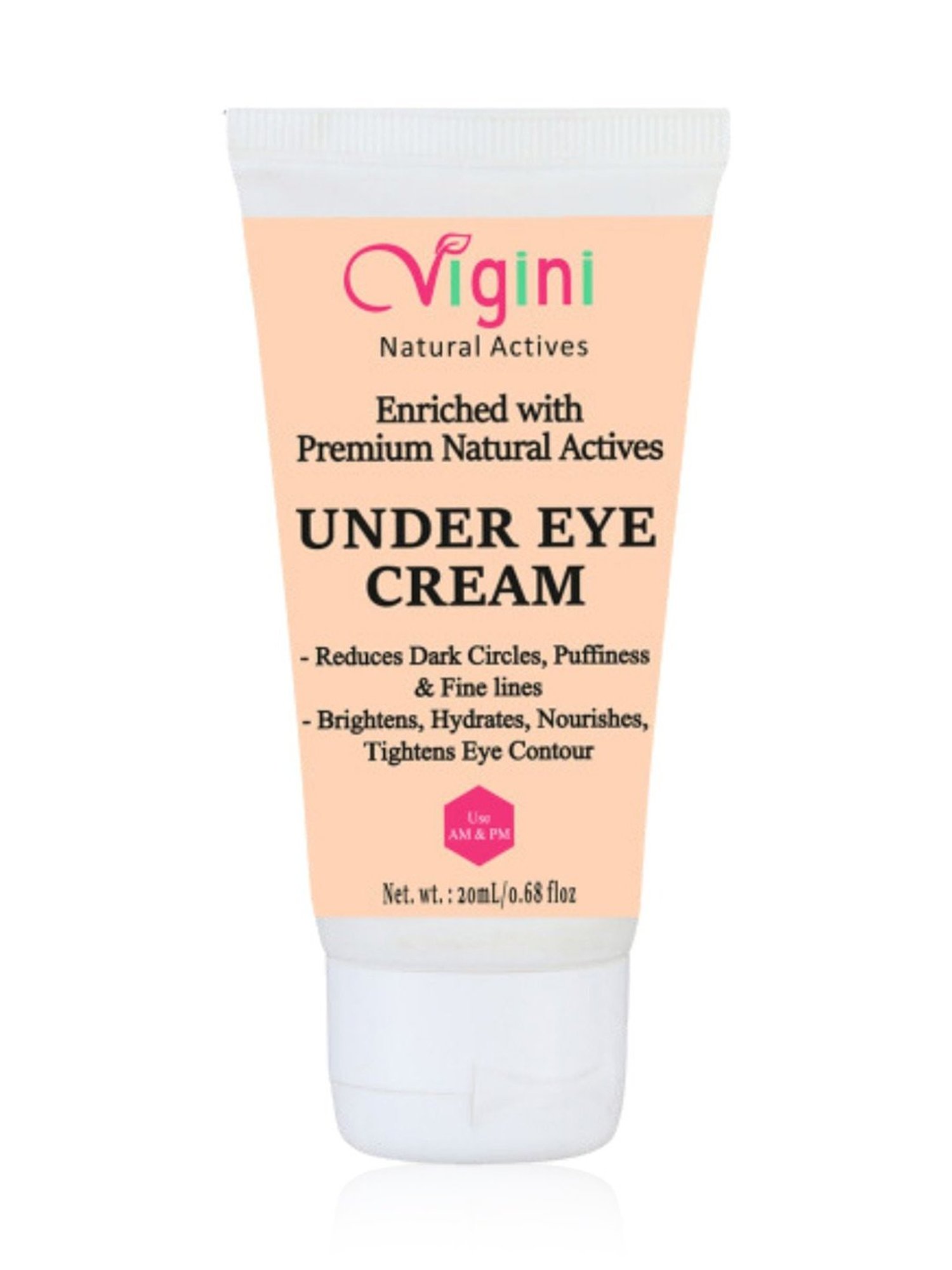 Vigini Under Eye Bye Bye Dark Circle Cream - 20 gm