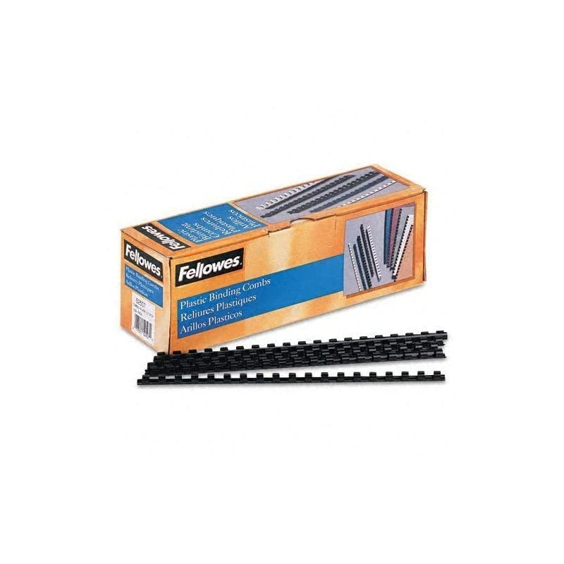 52507 Black 100Pk Plastic Comb 516quot