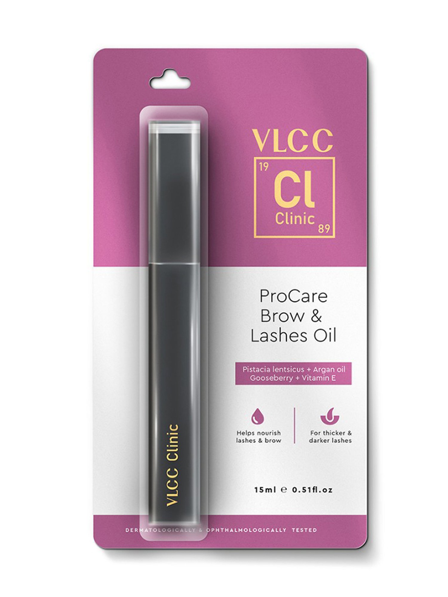 Bella Vita Organic Grow Brow Eyebrows & Eyelash Hair Growth & Volume Oil - 12 ml