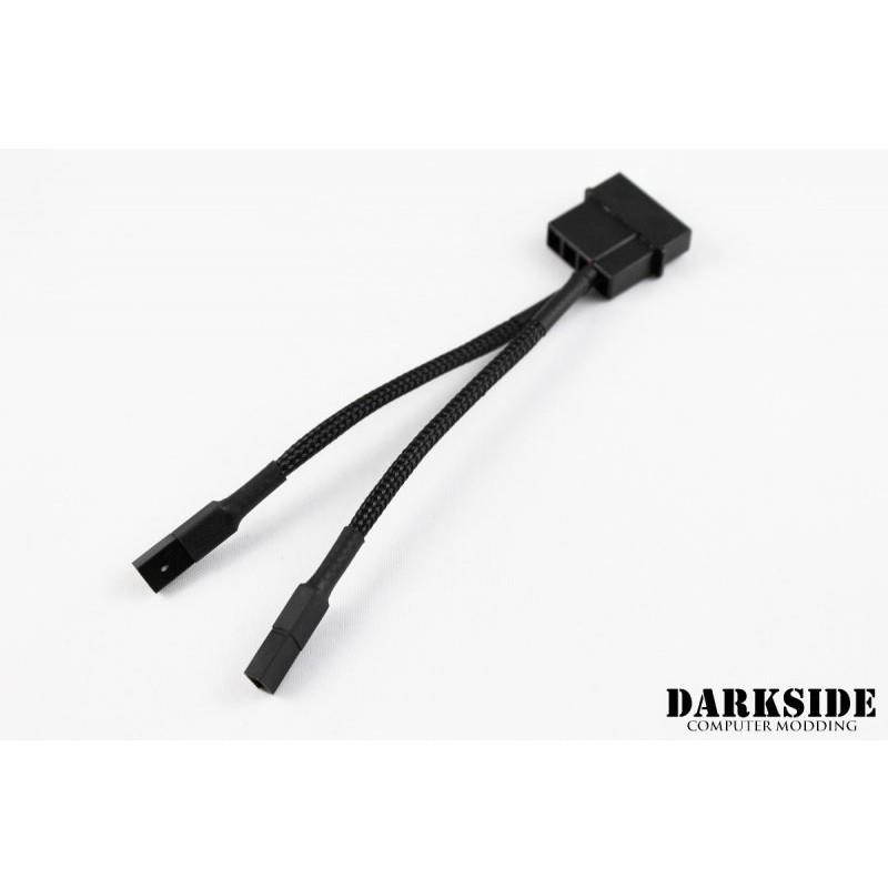 DarkSide CONNECT Y-Cable | 4" | 4-Pin Molex - Type 6s (DS-0371)