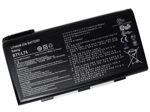 BTExpert&reg; Battery for Msi A6200 A6203 A6205 A7005 A7200 Bty-L74 Bty-L75 Bty-L75 91Nms17Ld4Su1 7200Mah 9 Cell