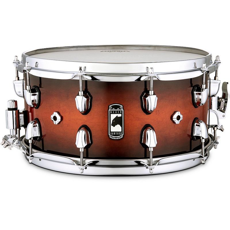 Mapex Black Panther Solidus Snare Drum 14 x 7 in. Red Black Burst