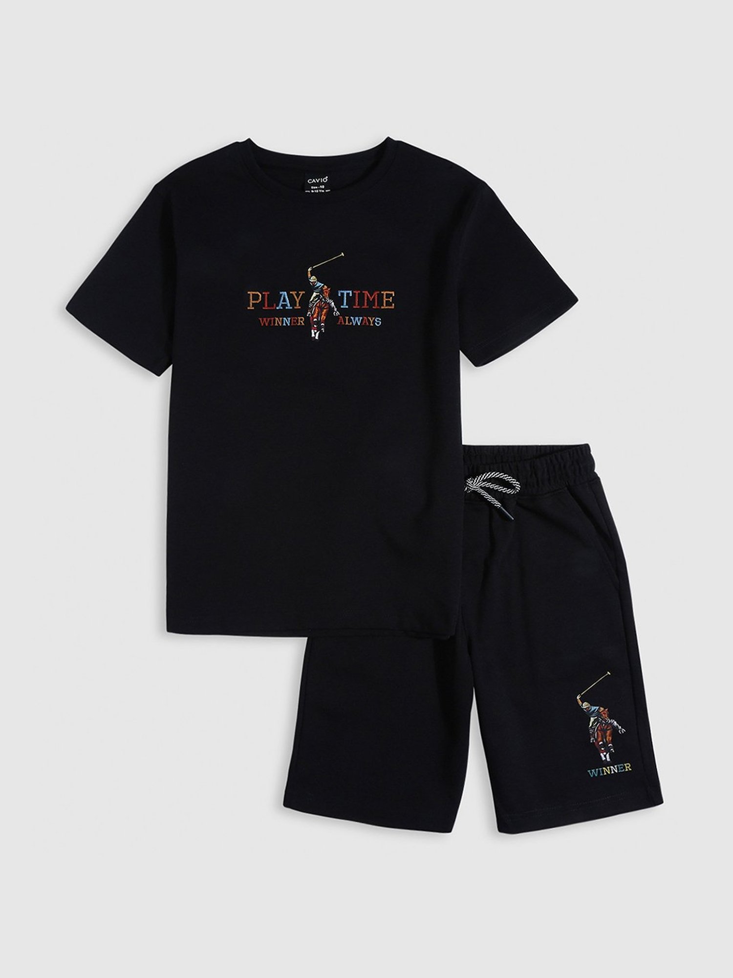 Mothercare Kids Multicolor Printed T-Shirt Set (Pack of 2)