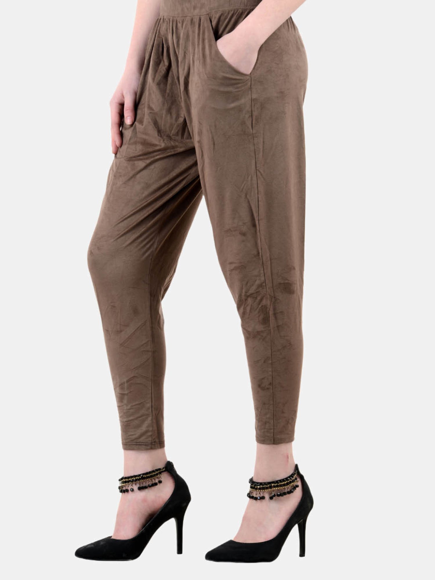 NEXT2SKIN Brown Regular Fit Trousers