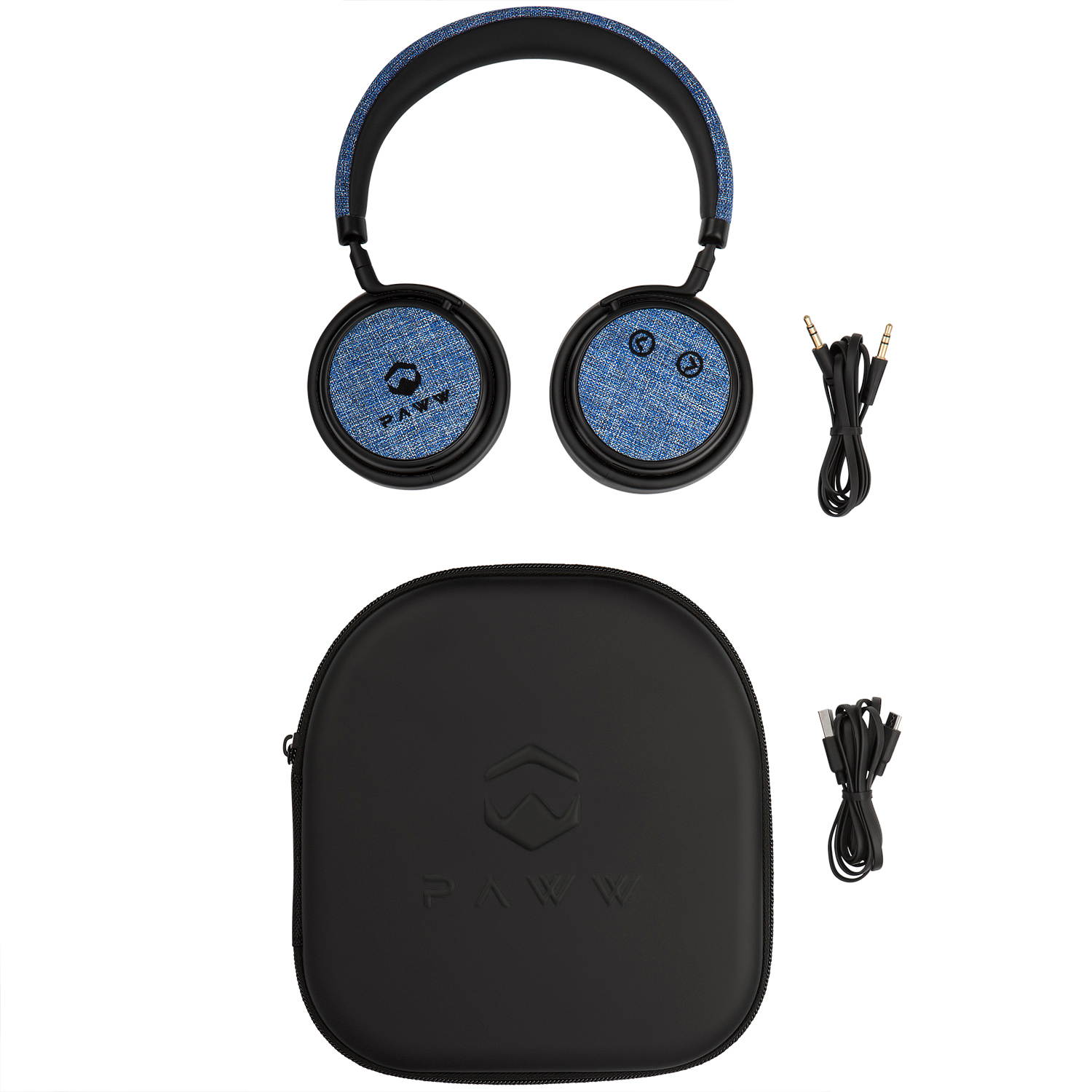 Paww PureSound Headphones - Over The Ear Bluetooth Fashion Headphones - Hi Fi Sound Quality Longer Playtime - for Calls Movies & More