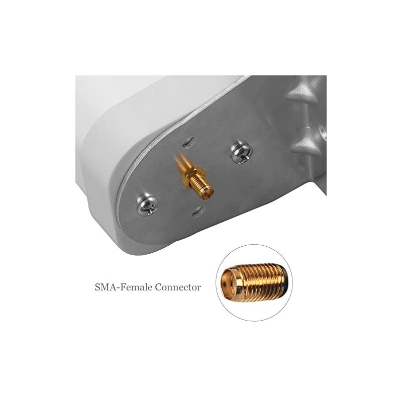 36dBi LTE Omnidirectional Antenna Outdoor for Mobile Signal Repeater External Use with SMAFemale