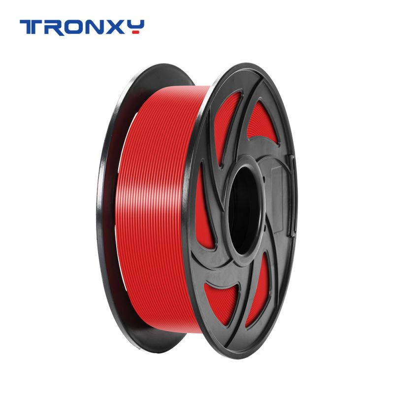 TRONXY PLA 3D Printer Filament 1.75mm Dimensional Accuracy +/- 0.05mm 1kg(2.2lbs) Spool, Red