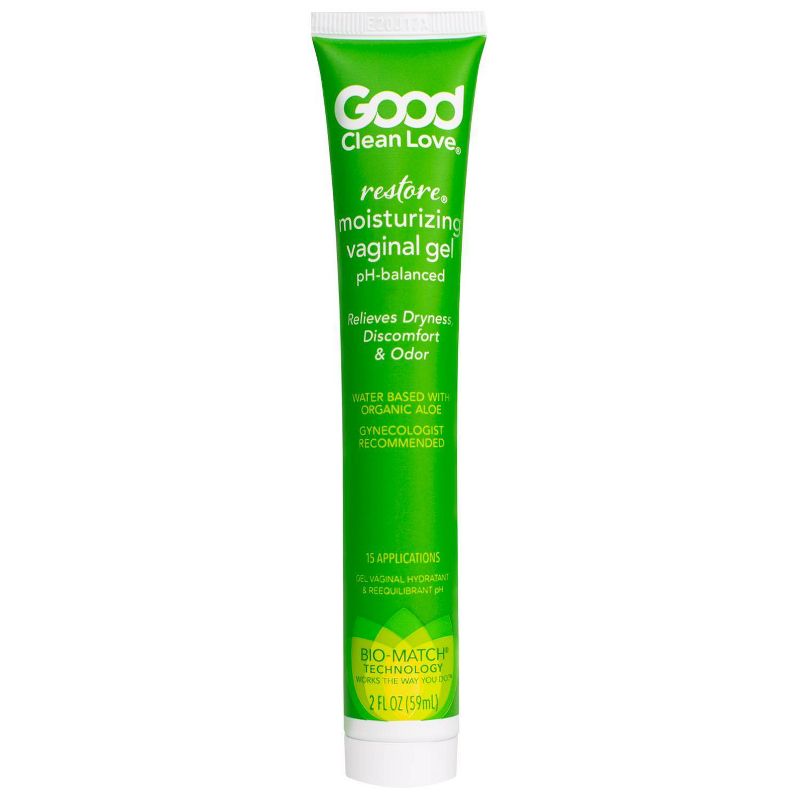 Good Clean Love Restore pH Balancing & Moisturizing Vaginal Gel Made with Organic Ingredients - 2 fl oz
