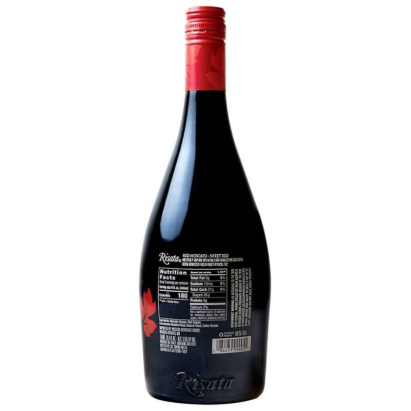 Risata Red Moscato Sweet Red Wine - 750ml Bottle