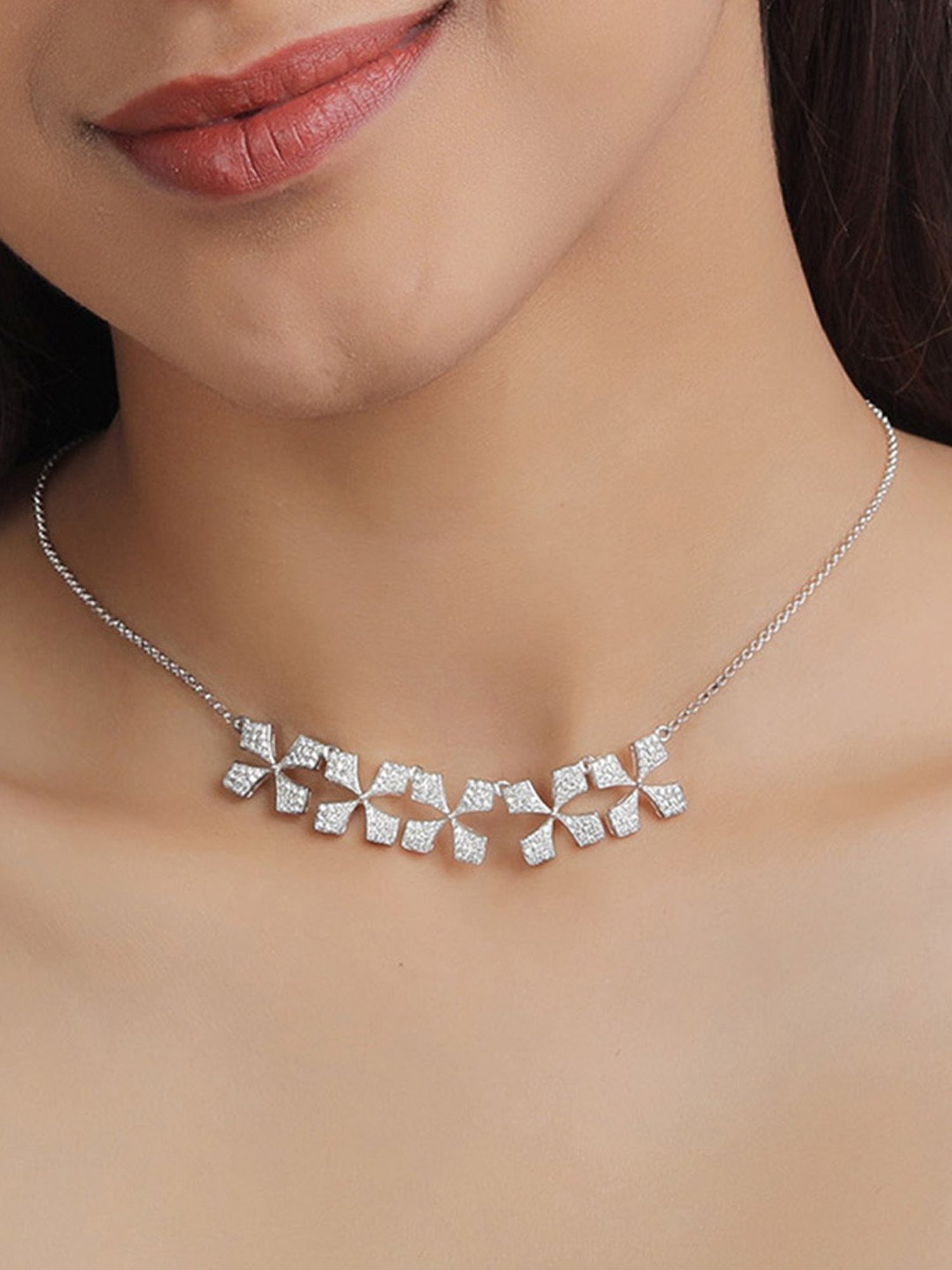 The Real Effect London 800 Silver Necklace for Women