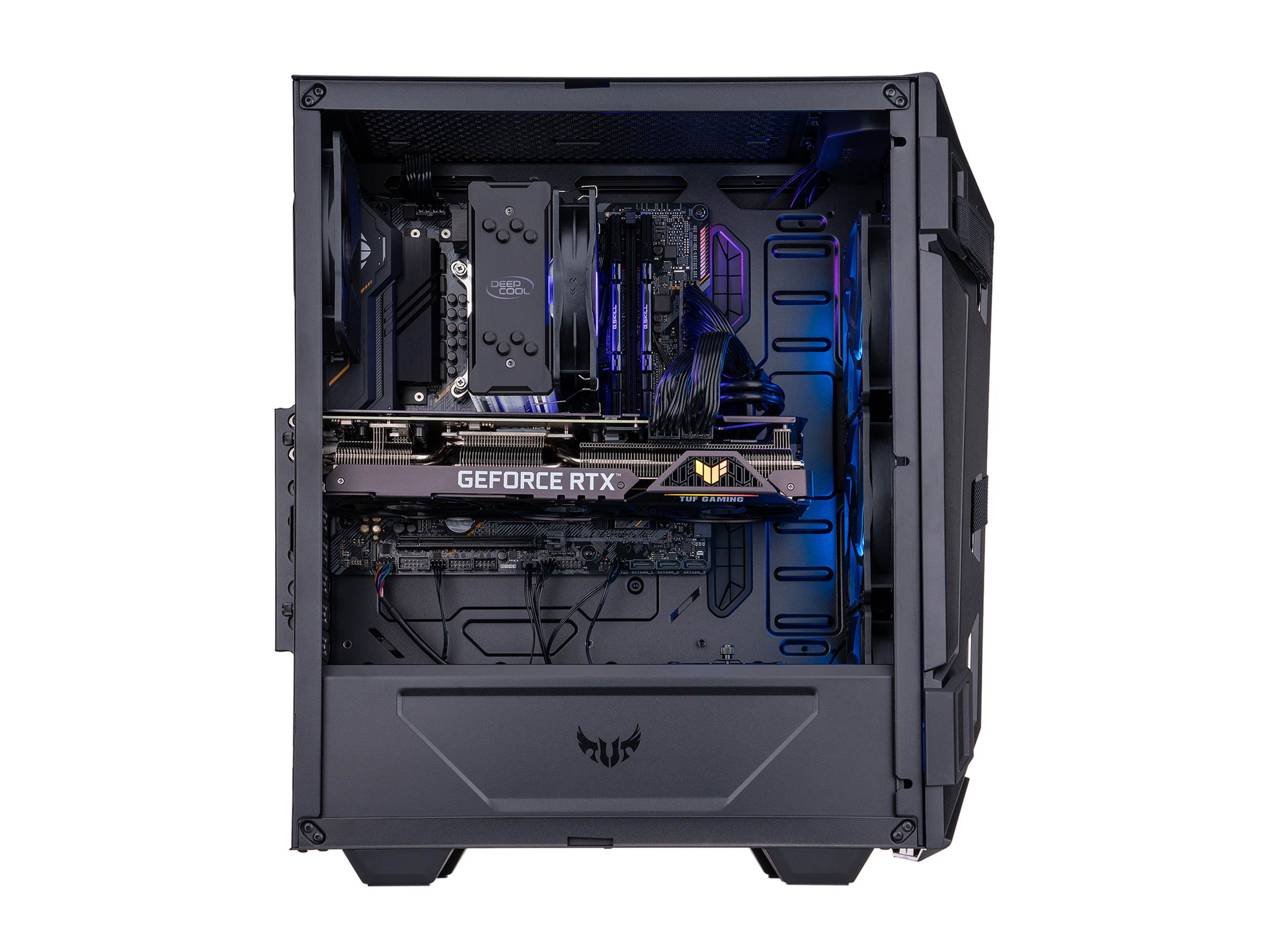 ABS Gladiator Gaming PC - Intel i7 10700F - ASUS Dual GeForce RTX 3070 8GB - G.Skill Ripjaw V 16GB DDR4 3200MHz - 1TB Intel M.2 NVMe SSD