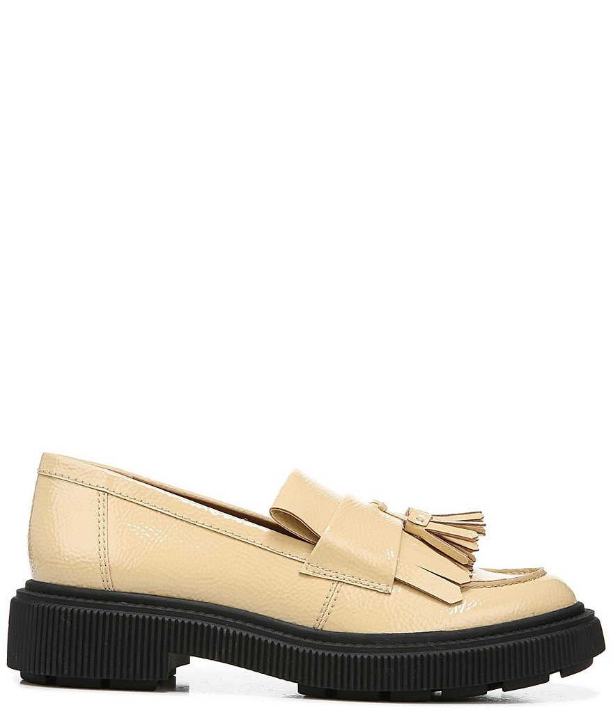 Franco Sarto Jack Kiltie Fringe Tassel Patent Loafers